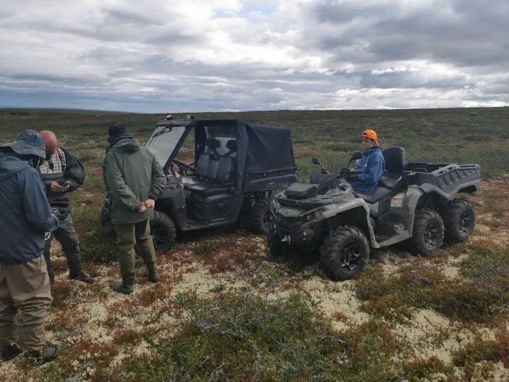 6x6 transport on Finnmarksvidda
